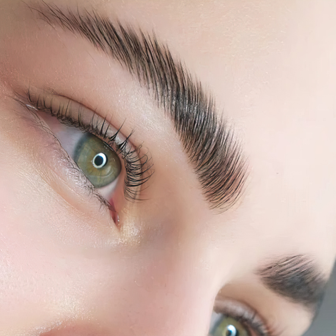 Eyelash lift service for natural curl at Sol Spa Kingston