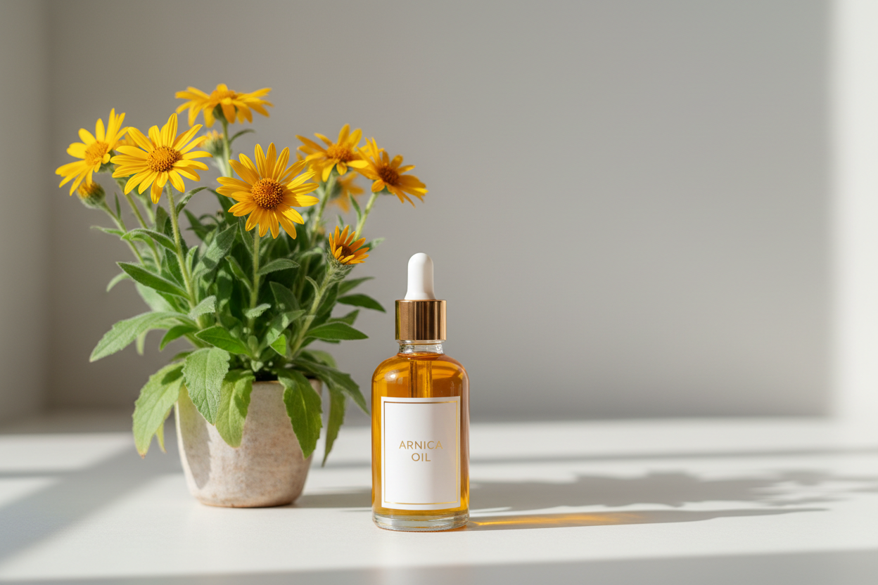 Arnica Oil Treatment at SolSpa Kingston: Natural Muscle Recovery & Deep Relief